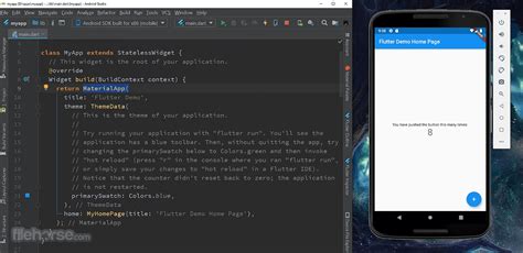 flutter download.